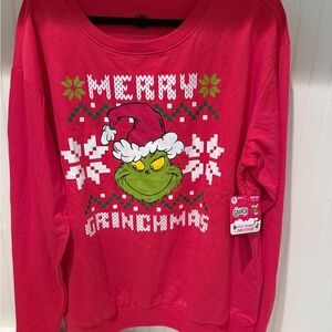 Merry Grinchmas red Sweatshirt XL